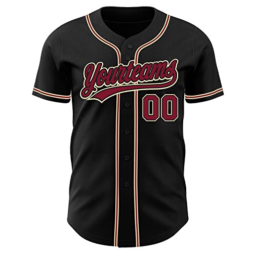 Camiseta de béisbol personalizada para hombre, mujer y jóvenes con rayas desvanecidas estilo hip hop, uniforme deportivo con nombre y número bordados miniatura 1