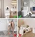 Cute Bigfoot Animal Decorative Toilet Paper Holders, Metal Free Standing Black Toilet Paper Holder, 8 Rolls of Toliet Paper Roll Storage Shelf, Bathroom Farmhouse Decor Accessories (Black Bigfoot)