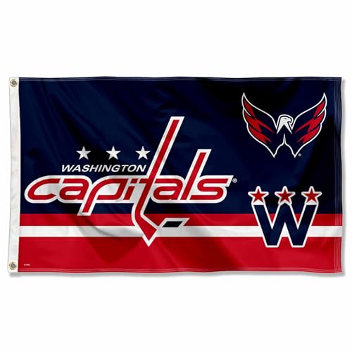Washington Capitals Logo Insignia 3x5 Feet Banner Flag