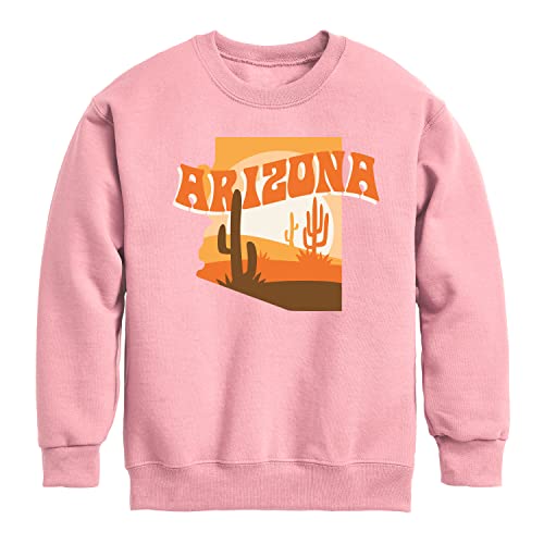 Instant Message - Arizona Desert - Toddler & Youth Crewneck Fleece Sweatshirt