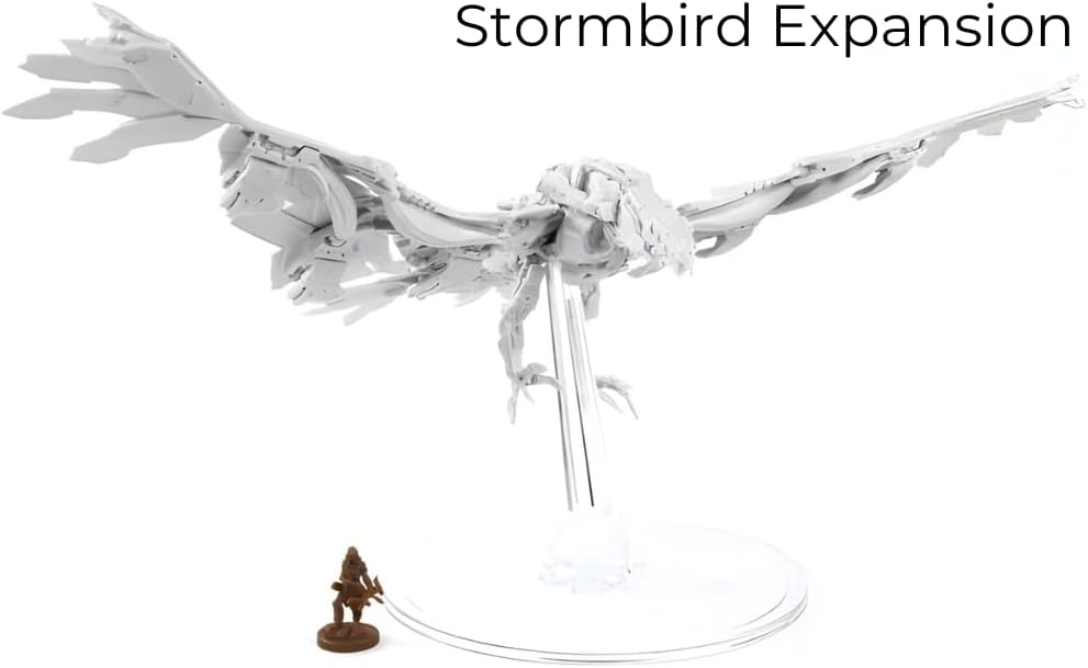 Steamforged Games, Horizon Zero Dawn The Board Game Expansion Bundle: Sacred Land, Thunderjaw, Stormbird, and Rockbreaker (4 Items)