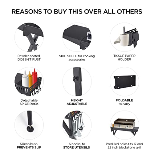 Griddle Stand Fits Blackstone Griddle Stand for Blackstone 22 Inch