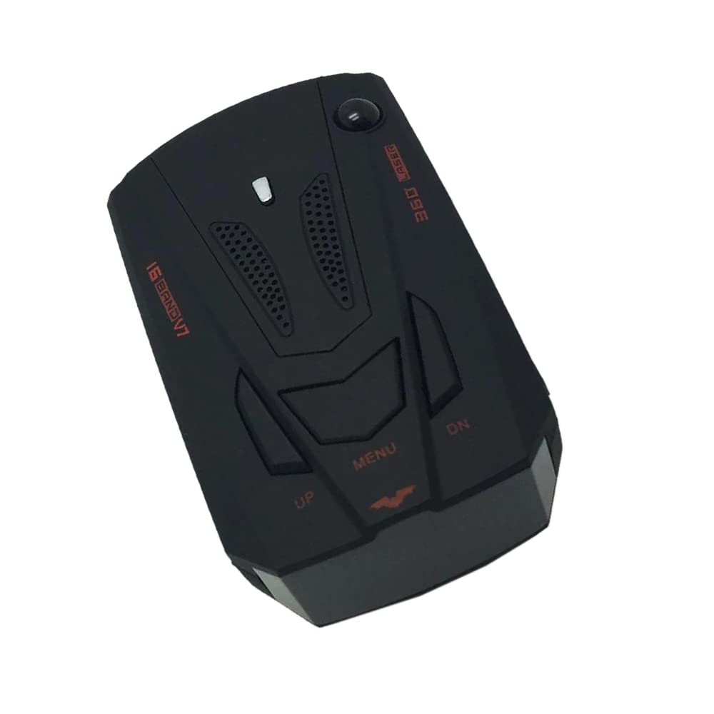 Détecteur de Radar de Voiture SANWAN V7, Mesure de Vitesse de déplacement de la Voiture Mesure électronique Radar Speedar Free Frequency Réception Avertissement Remote