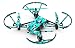 Skins4u Tuning Folie Skins Aufkleber Design Sticker Skin Ultimate Set für DJI Tello Drohne Signal Tuerkis