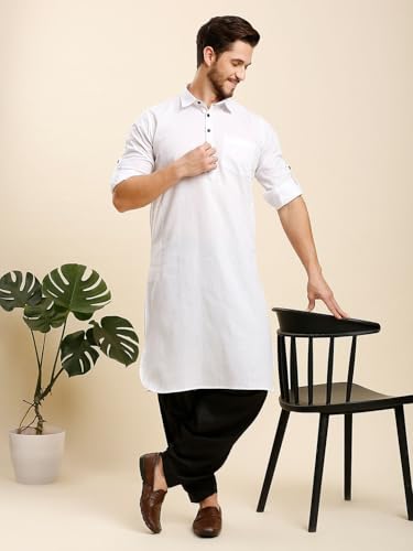 Image of Rajubhai Hargovindas Men's Premium Pathani Kurta