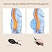Back Massager with Heat, Massage Seat Cushion with 3D Lumbar Traction, 8 Vibrating Motors Massager Chair Pad for Full Body Pain Relief, and Home Use