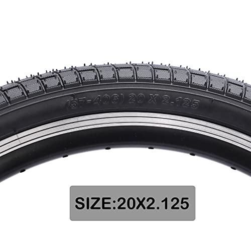 Zukka Bike Tire 20X2.125 Inch Bike Tire Mtb Mountain Foldable Replacement Mountain Bicycle Tire #TOP4