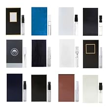 12 Piece Mens Cologne Samples Sets Discovery Perfume Sampler Set for Men Designer Cologne Samples Set Travel Friendly Mens Fragrance Perfume Sampler Vials Collection