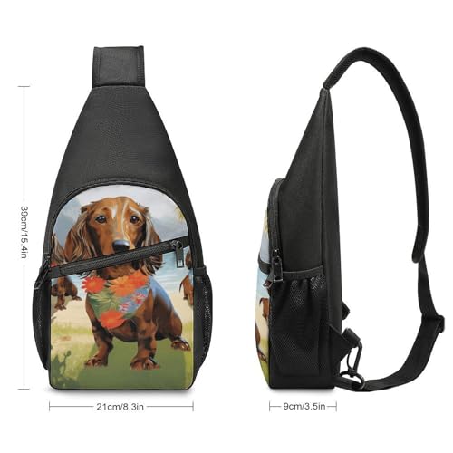Bolso bandolera ligero para senderismo y viaje unisex miniatura 2