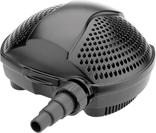 Pontec 56567 PondoMax (Eco 17000) Filterpumpe Teich, Wasserfall, Filteranlage, Teichpumpe für Außen, Energieeffiziente Bachlaufpumpe zur Filtereinspeisung, 10 m Kabel