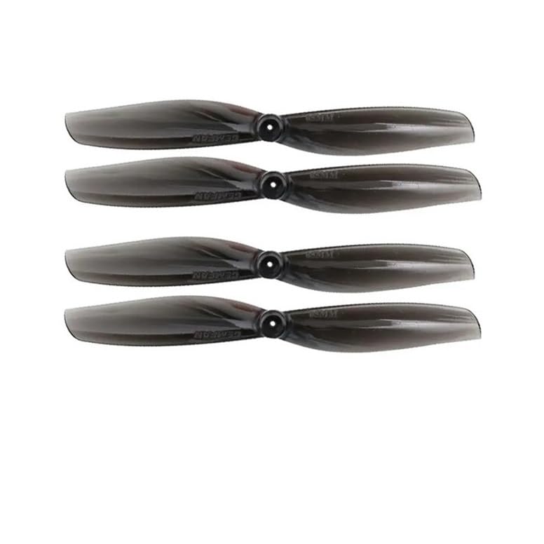 Hélices 65 mm anti-vibration en polycarbonate à 2 pales