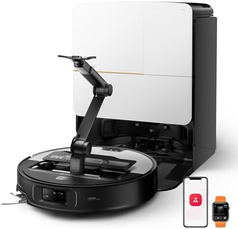(-46%) roborock Saros Z70 Saugroboter mit Wischfunktion, OmniGrip Arm, KI-gestützt
