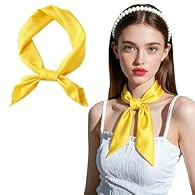 💕Multifunctional Scarf. The silk scarves feature solid colors and classic designs, It can be used as a scarf, summer bandana, beach wear, wrap skirt, head scarf, handkerchiefs. 💕Material: 100% polyester. soft and light touch, luster, smooth, for any ...