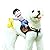 DELIFUR Dog Costumes Pet Costume Pet Halloween Suit Cowboy Rider Style Dogs Outfits(M)