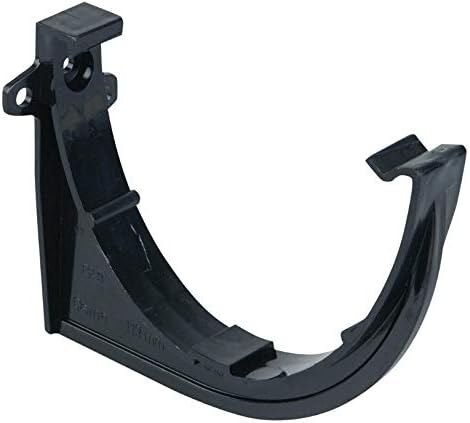9T919B Deepline PVC-U 113mm Black Gutter Support Bracket - Air Compressor