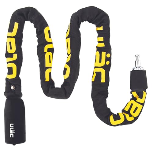 Ulac Y10C Euro Stile Bicycle Key, 0.2 inch (5 mm), Chain Lock, Black