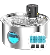 Ricambio Filtro Fontana Gatti | 8 Pezzi Assorbe Odori Cuccioli,Filtro Multistrato Filtrazione Acqua Fontana Gatti,per Casa Interna Appartamento Camera da