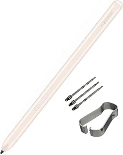 HQB-Star Z Fold 3 Fold 4 S Pen Fold Edition Stylus Pen Replacement Slim 1.5mm Pen Tip, 4,096 Pressure Levels for Samsung Electronics Galaxy Z Fold 3 Fold 4 5G Totch Stylus Pen Beige