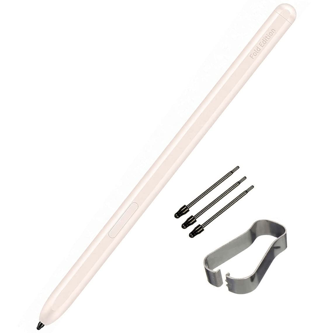 Z Fold4 S Pen Fold Edition Stylus Pen Replacement Slim 1.5mm Pen Tip, 4,096 Pressure Levels for Samsung Electronics Galaxy Z Fold 4 5G Totch Stylus Pen Beige