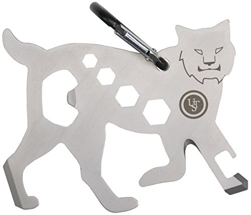 Image of UST Tool-a-Long Multi-Tool Carabiners with Durable, Compact Stainless Steel Construction for Hiking, Kayaking, Camping, Travel and Outdoor Survival