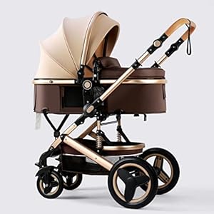 HAQMG 3-in-1 Kombikinderwagen HAQMG-1 Braun/Gold