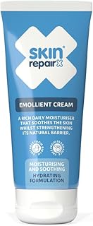 SkinRepairX Emollient Cream 100ml, for Dry Skin, Eczema, Psoriasis, Nappy Rash, Dermatitis. Vegan, Fragrance Free, Suitable from Birth