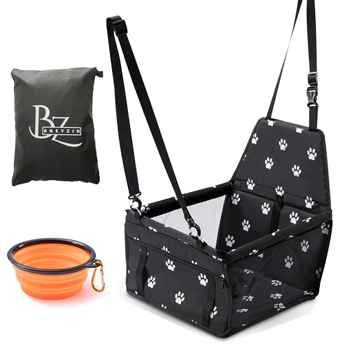 Breyzin Asiento Perro Coche Resistente, Protector Coche Perros Asiento Trasero, Cama Perro Coche, Asiento Gato Coche, Transportín Perro Coche, T Breyzin Asiento Perro Coche Resistente, Protector Coche Perros Asiento Trasero, Cama Perro Coche, Asiento Gato Coche, Transportín Perro Coche, T