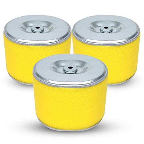 HOODELL 3 Pack Air Filter Fit for Honda GX390 13HP GX340 11HP Engine Pressure Washer Air Cleaner Professional 17210-ZE3-010 17210-ZE3-505 Air Filter