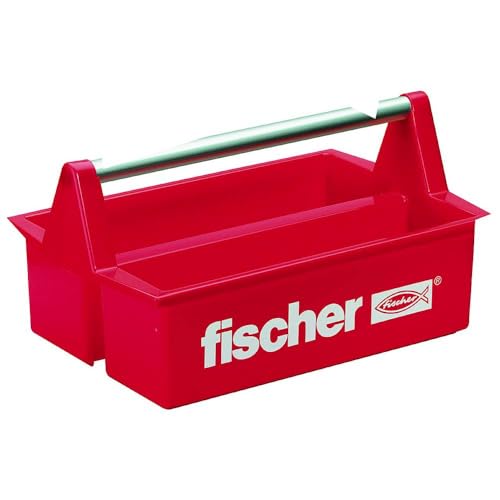 fischer Werkzeugkasten, der robuste und geräumige Werkzeugkoffer für professionelle Handwerker und passionierte Heimwerker, optimal geeignet zum Verstauen, Aufbewahren & Transportieren von Werkzeug