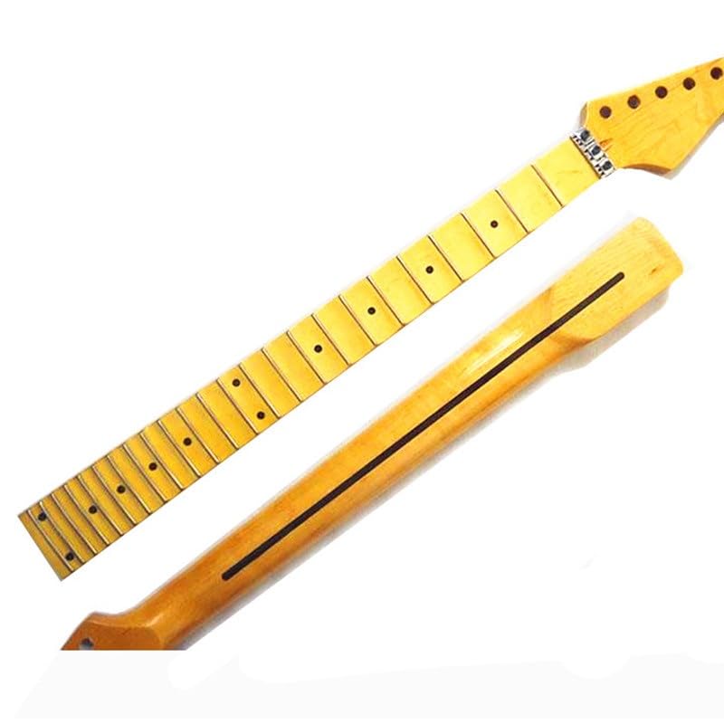 Guitare électrique manche érable 22 frettes pétoncle pour des bends parfaits
