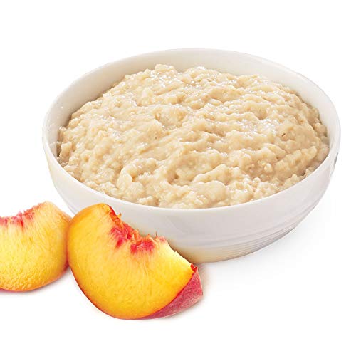 BariWise Low-Carb High Protein Oatmeal / Instant Diet Hot Oatmeals - Peaches & Cream (7 Servings/Box) - Low Carb, Low Calorie, Low Fat, Aspartame Free
