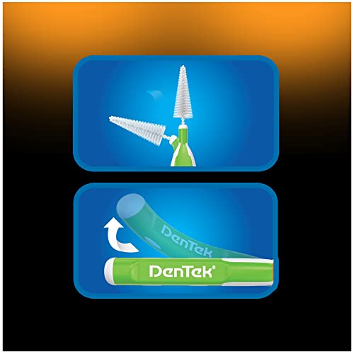 Image of DenTek Easy Brush Plaque Control Interdental Cleaners, Tight, 16 Count (Pack of 2)
