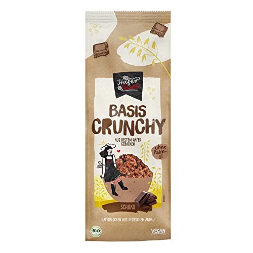 Rosengarten HaferRosi Basis Crunchy, Schoko, 350g Cover