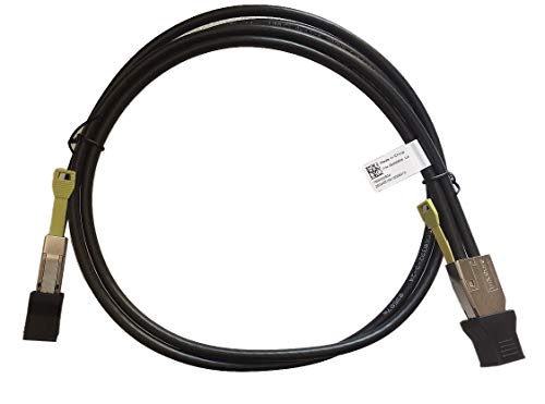External Mini-SAS (SFF-8644, 26 Pin) Male to Mini-SAS (SFF-8644, 26 Pin) 28AWG Male Cable, Black 3.0 Feet / 1.0 Meter