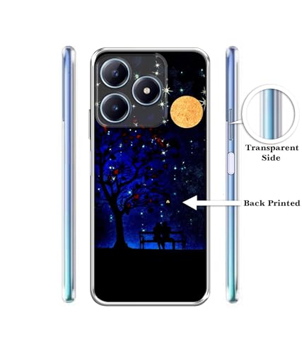 Image of Blue Sky Design Printed Silicon Soft TPU Back Case Cover for Realme C63 4G / Narzo N63 4G