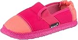Nanga Kinder - Unisex Kinder-Hausschuhe Klette Azalee 33