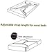 Niu-Man Kit de Cama Ajustable Accesorios de Ropa con puño súper Suave...