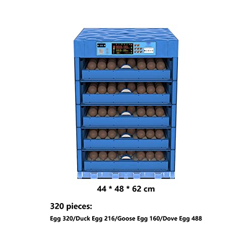 320 Eierbrutmaschine Automatisch Brutmaschine Für Geflügel Mit Eierwendefunktion Digitaler Vollautomatischer Hatcher Mit… – Bild 4