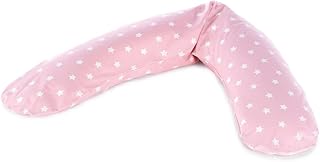 Das Komfort - Cojín de lactancia y funda para relleno de espelta, color rosa