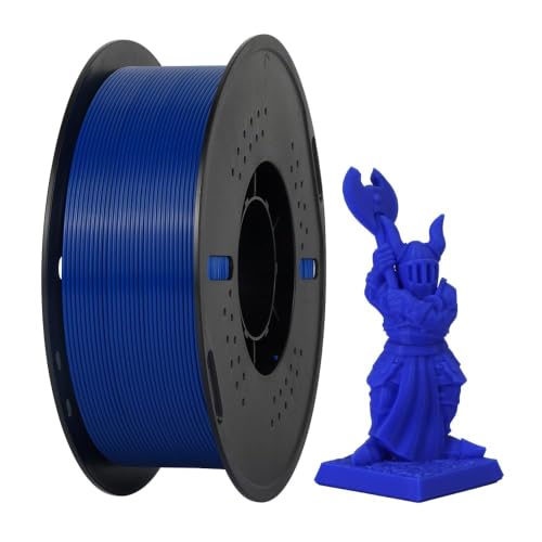 Kingroon PETG 3D Printer Filament, 10 Rolls, Dimensional Accuracy +/- 0.03 mm, 10kg Spool(22lbs), 1.75 mm, Blue