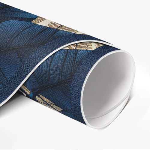 Tapis vinyle résistant à la rayure ø70 cm lavable pour sol de cuisine - 6