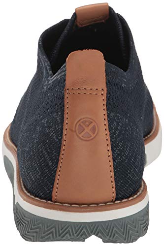 Hush Puppies Men's Expert Wingtip Oxford, Navy Multi Knit, 8.5 M Us #TOP2