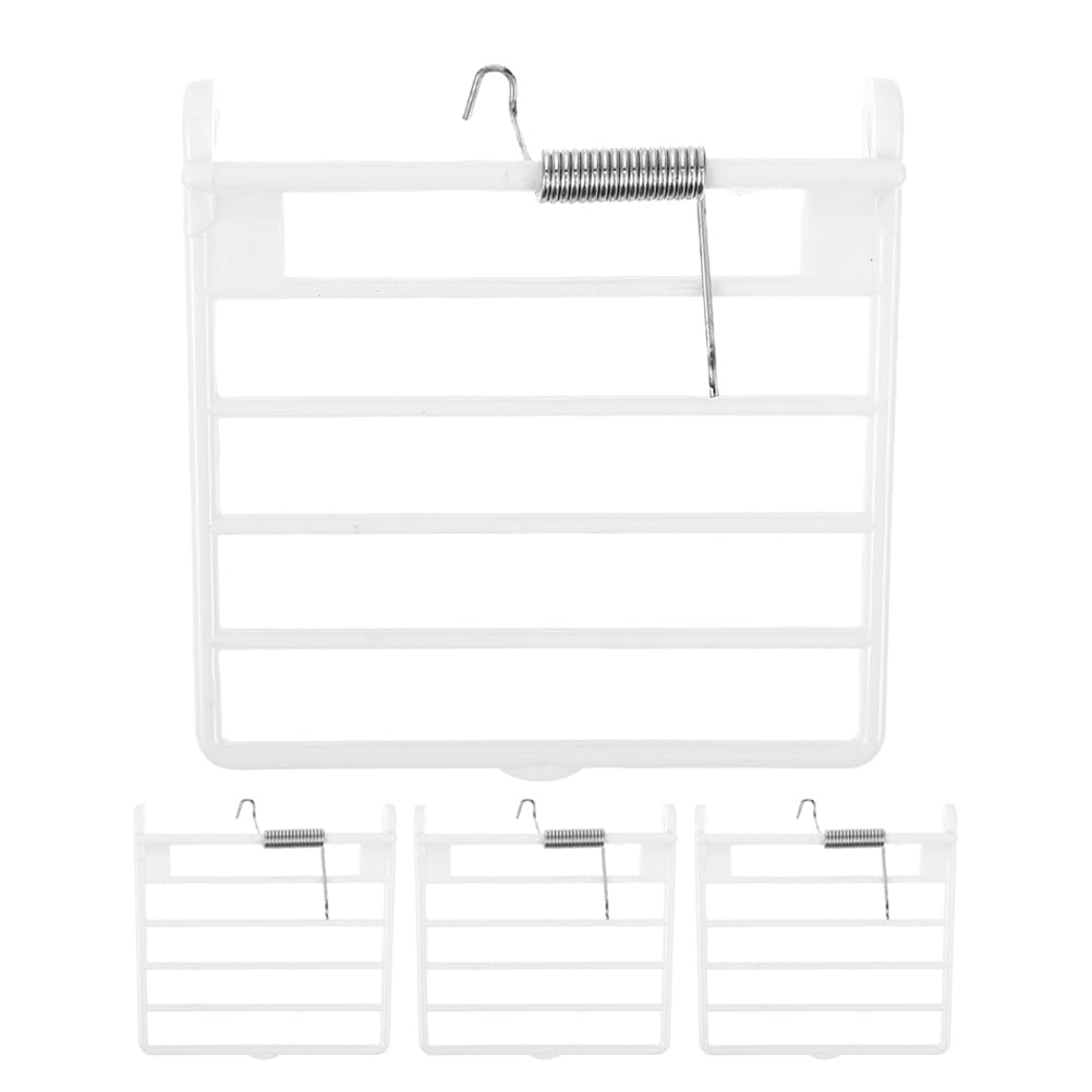 Toddmomy Porta a Molla per Gabbia Uccelli Accessorio di Sostituzione in Plastica 2 Pezzi per Sportello Gabbia Uccelli Piccioni Pappagalli Facile Installazione Sicurezza