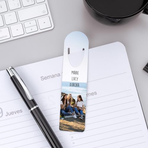 Variante de Wanapix marcapáginas personalizados Aluminio 1 cara