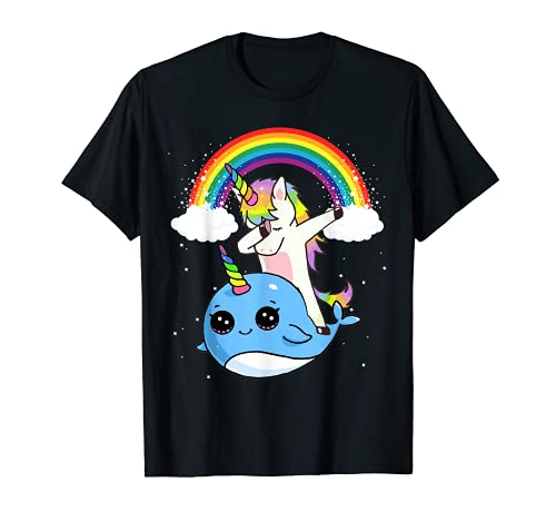 Licorne Narval Rainbow Best Friends Unicorn Squad T-Shirt