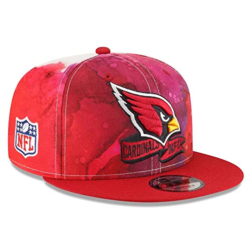 New Era 9Fifty NFC Arizona Cardinals Cap Basecap Baseballcap Fitted Flat Brim Herren - Snapback, mit Schirm Herbst Sommer Frühjahr Winter Frühling-Sommer Herbst-Winter - One Size schwarz