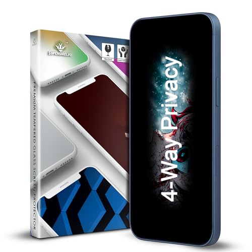 Image of Supershieldz NeoGuard True 360 Privacy Tempered Glass Screen Protector Guard for iPhone 17 Pro, 9H Hardness, Anti-Static, Anti-Spy, Easy Installation Kit - 1 Pack