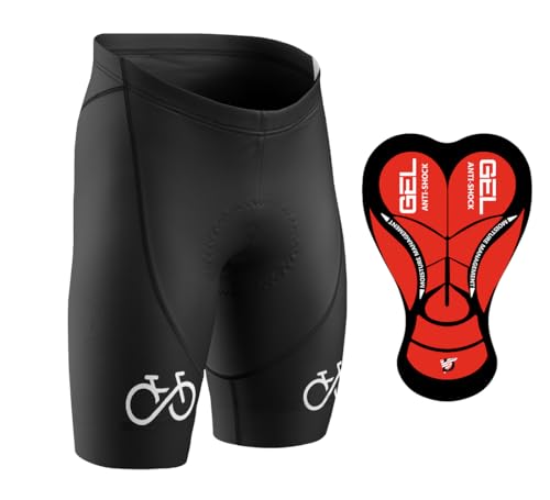 Bermuda Ciclismo Bike Forever Preta Decole Forro Gel D80 Uv Bike Mtb