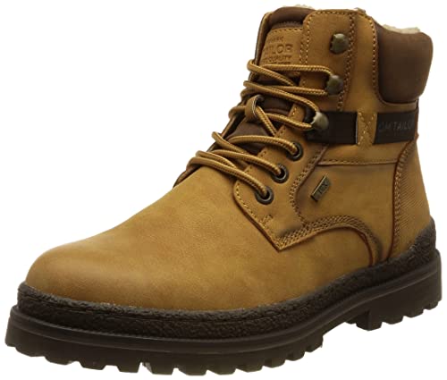 Tom Tailor Herren 4280305 Halblange Stiefel, Camel, 43 EU