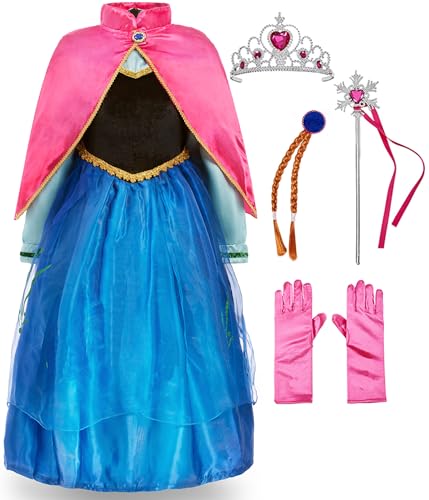 Disfraz de Princesa para Niñas Pequeñas con Accesorios